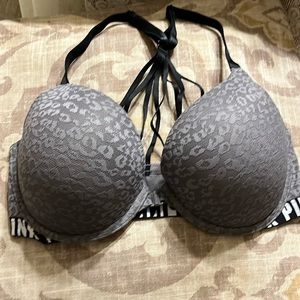 Pink Victoria’s Secret bras